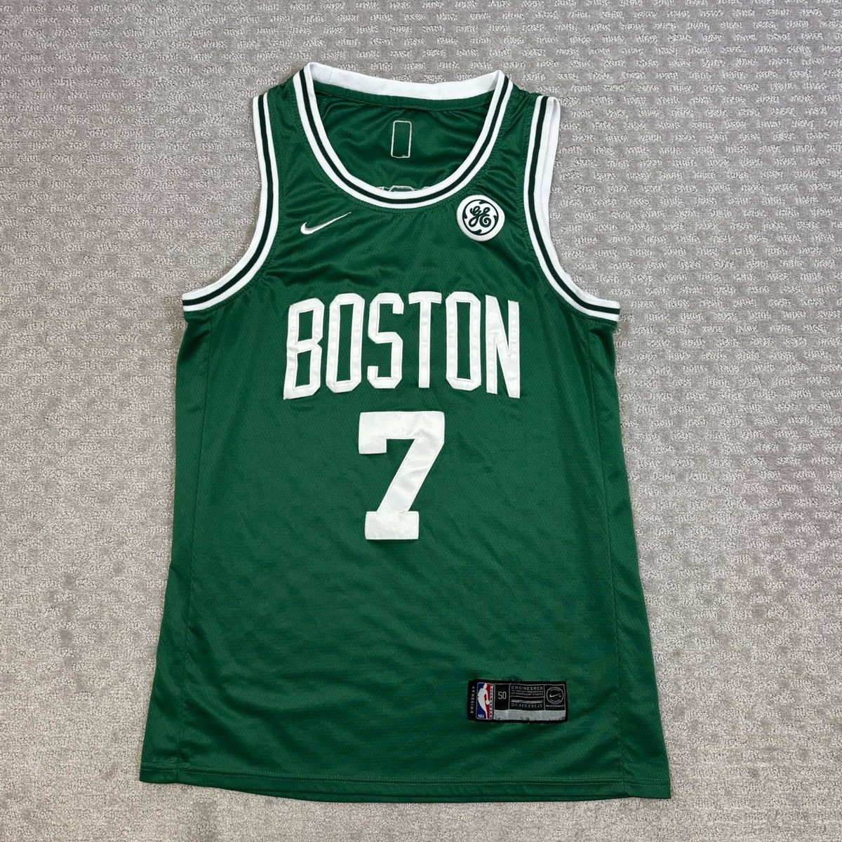 Nike NBA Swingman Boston Celtics Jaylen Brown Basketball Jersey Sz