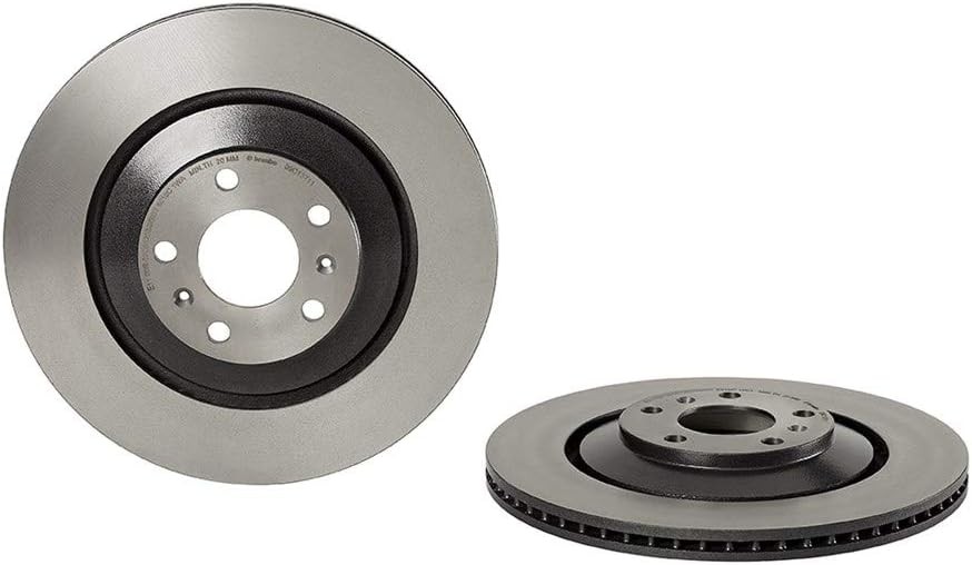 Brembo 09C13711C02 UV Coated Vented Rear Brake Rotor fits Audi/Bentley/VW