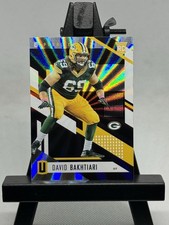 2017 David Bakhtiari Panini Unparalleled Rainbow Spokes Rookie RC #126