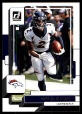 Patrick Surtain II 2022 Donruss #270 Broncos NFL READ FREE SHIPPING AutographDen