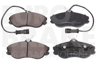 Eurobrake BremsbeläGe BremsklöTze FüR Audi Cabriolet 8G7 B4 2.8 Coupe 89 8B S2