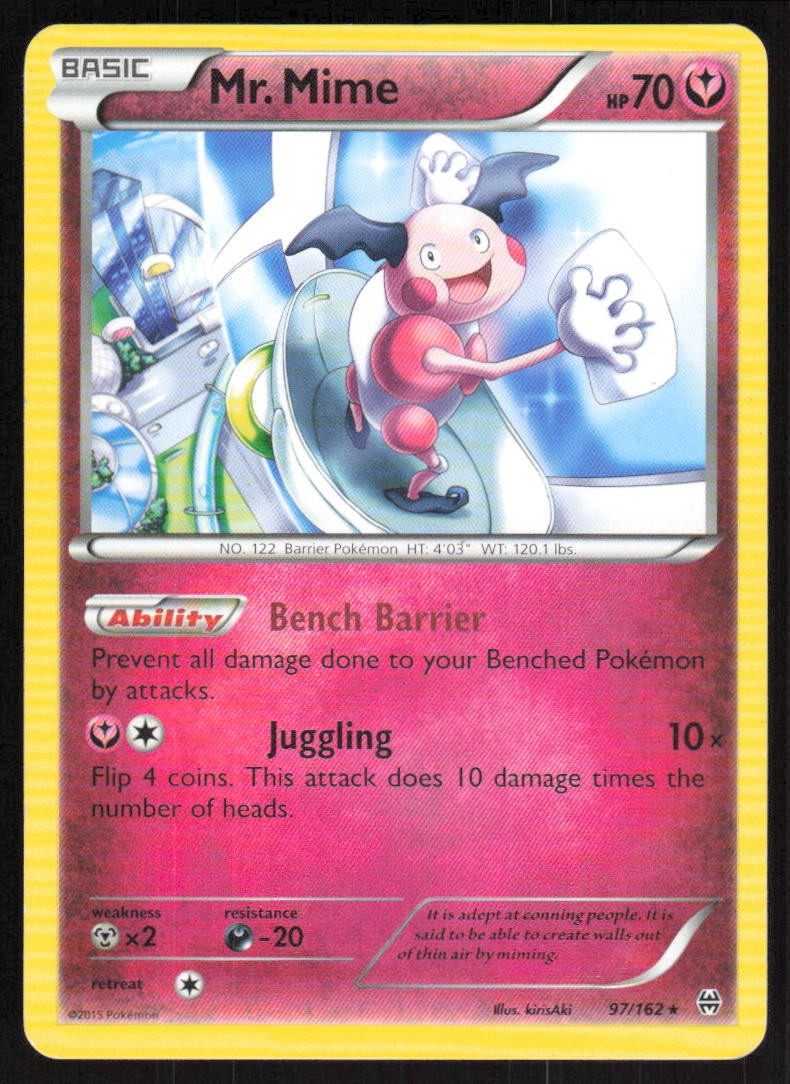 Mr. Mime 52/83 LP Generations Pokemon Card