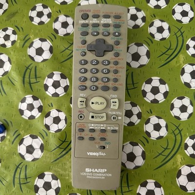 Sharp RRMCGA054WJSA Fernbedienung für Videorecorder DVD Kombi Player Original