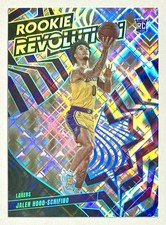 2023-24 Revolution Jalen Hood-Schifino Cosmic Rookie Refractor SSP RC #d /99 JHS