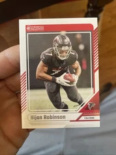 2024 Panini Donruss Bijan Robinson #162 Atlanta Falcons (W)