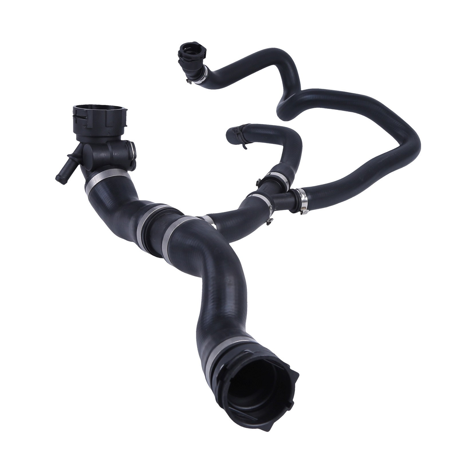 Rolls-Royce Ghost 2009-2014 Rear Right Upper Coolant return pipes 4 pcs P/N 17127604913