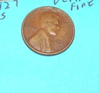 1927 S  WHEAT CENT  VERY FINE  # 4