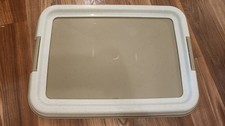 Small Dog Puppy Training Pad Holder Tray Pee Pad Potty Trainer   Non-Slip   New