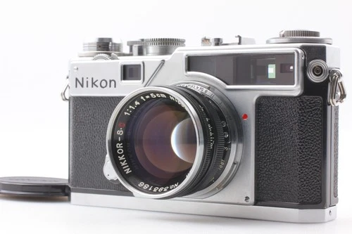 ShipFree DutyPaid [MINT] Nikon SP Film Camera SN620x Nikkor-SC 5cm f1.4 from JPN