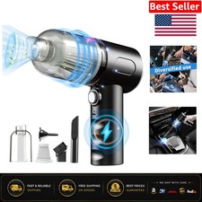 Lightweight Compressed Air Duster with Multi-Use Nozzles for Electronics More
