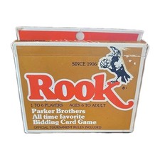 Vintage 1978 ROOK Card Game Parker Brothers Cards are Sealed in Box