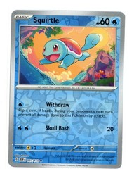 Squirtle 007/165 Scarlet & Violet 151 Reverse Holo