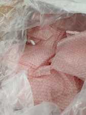 250 Uline Anti-Static Bubble Bags Self-Seal 7 x 8.5 Inch Pink S-2870 ESD Peel