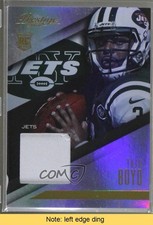 2014 Panini Prestige Rookie Jerseys Tajh Boyd #TB Jumbo Patch READ 0a1