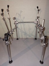 Roland MDS Stage V-Drum Rack 2010s - Chrome w Cables