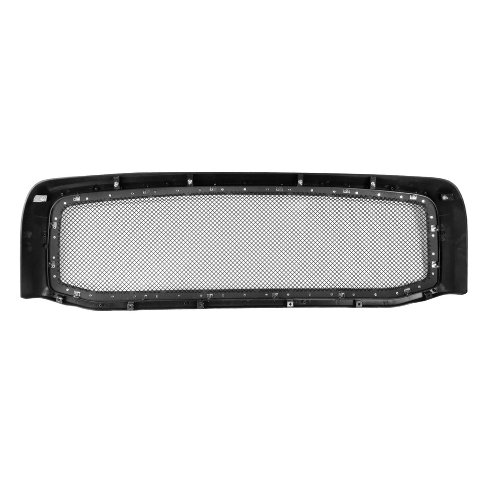 Front Bumper Grille Grill for 2006-2008 Dodge Ram 2500 3500 1500 Gloss Black Foto 3 de 4