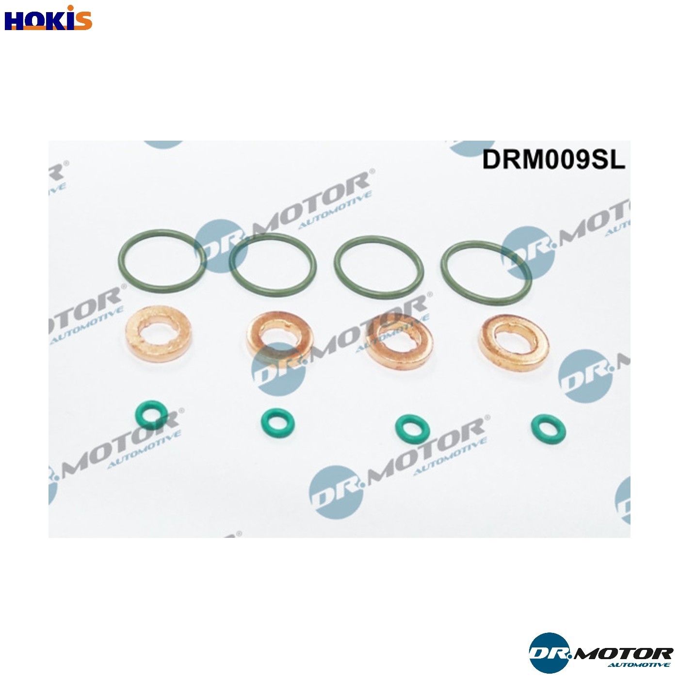 SEAL KIT INJECTOR NOZZLE DRM009SL FOR SKODA ROOMSTER FABIA/II/Combi PRAKTIK 1.6L