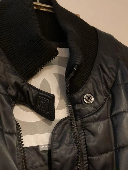 Cappotto esterno maglione CHANEL Chanel linea sportiva 06A 38