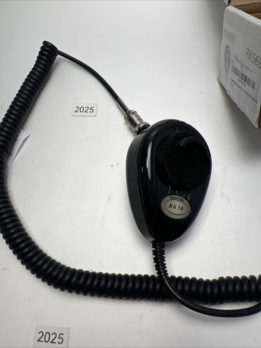 RoadKing RK56B Black 4-Pin Dynamic Noise Canceling CB Microphone - Zdjęcie 2 z 9