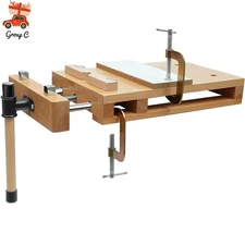 Workbench Desktop Woodworking Hard Wood Vise Portable Smart w/Superior Clamping