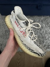 Size UK10 - Adidas Yeezy 350 V2 “Zebra”