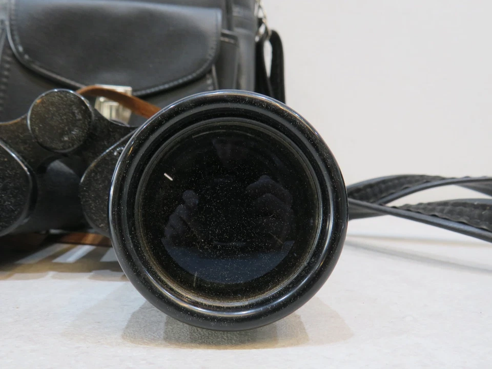 ASAHI PENTAX PRISM BINOCULARS COATED OPTICS JAPAN NO. 40-5281 7×50 FIELD 7.1° - Image 3 of 4