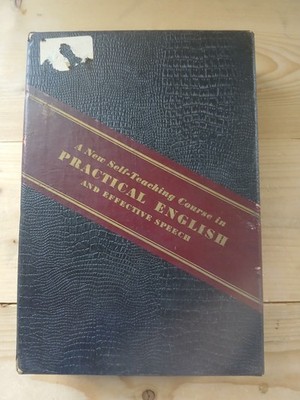 VTG New Self-Teaching Course Practical English Effective Speech 1938 Book Set