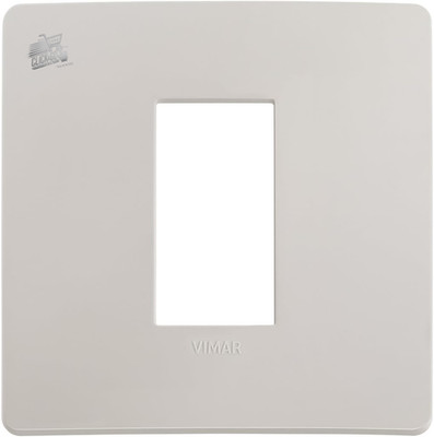 Vimar Plana Silver Plate 1 Module Dolomite Grey Matt 14641U.13 Technopolymer