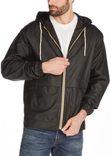 Weatherproof Vintage Mens Rope Windslicker Jacket XXXL 3XL Black - NWT