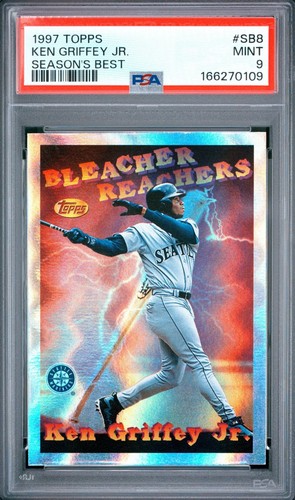 1997 Topps - Season's Best Bleacher Reachers Ken Griffey Jr #SB8 - PSA 9
