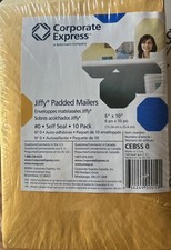 10 Self Seal Air Jiffy Padded 0 Cushioned Mailers 6" x 10" Heavy Duty Envelopes