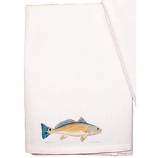 Betsy Drake Red Drum Guest Towel