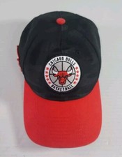 Chicago Bulls Baseball Hat 9Twenty Retro Black Red w/Circle Logo New Era ONZ