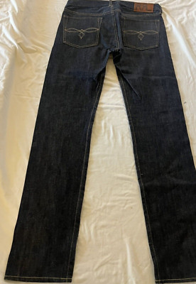 double rl RRL Men's Jeans Stretch Skinny Japan Woven Selvedge