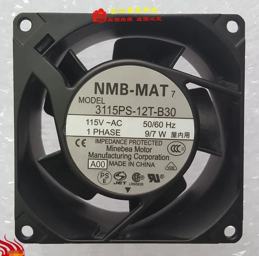 ORIGINAL NMB axial flow COOLING FAN 3115PS-10T-B30 100V 2months warranty - Imagem 2 de 4