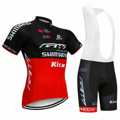 Radtrikot Kurzarm Set Herren Fahrradtrikot Fahrrad Trikot Mountainbike Bib Kits