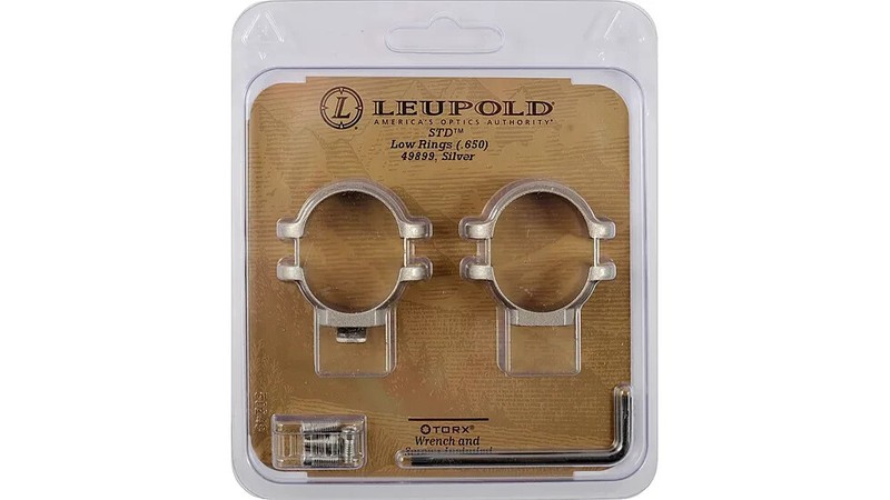 Leupold STD 1" Low Silver 49899
