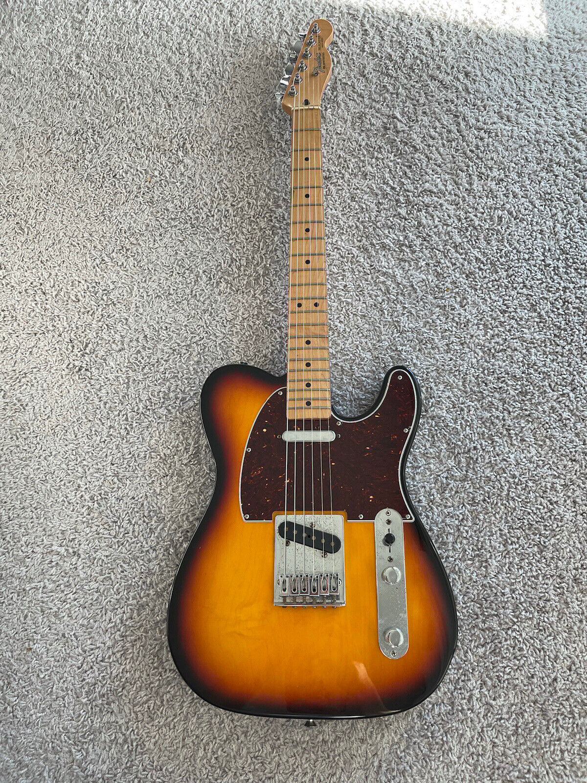 Fender Standard Telecaster 1998 Vintage 2-Tone Sunburst MIM Maple Neck Guitar