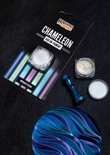 Midnight Ocean Blue | Chameleon Rub-On Pigment | Pentart