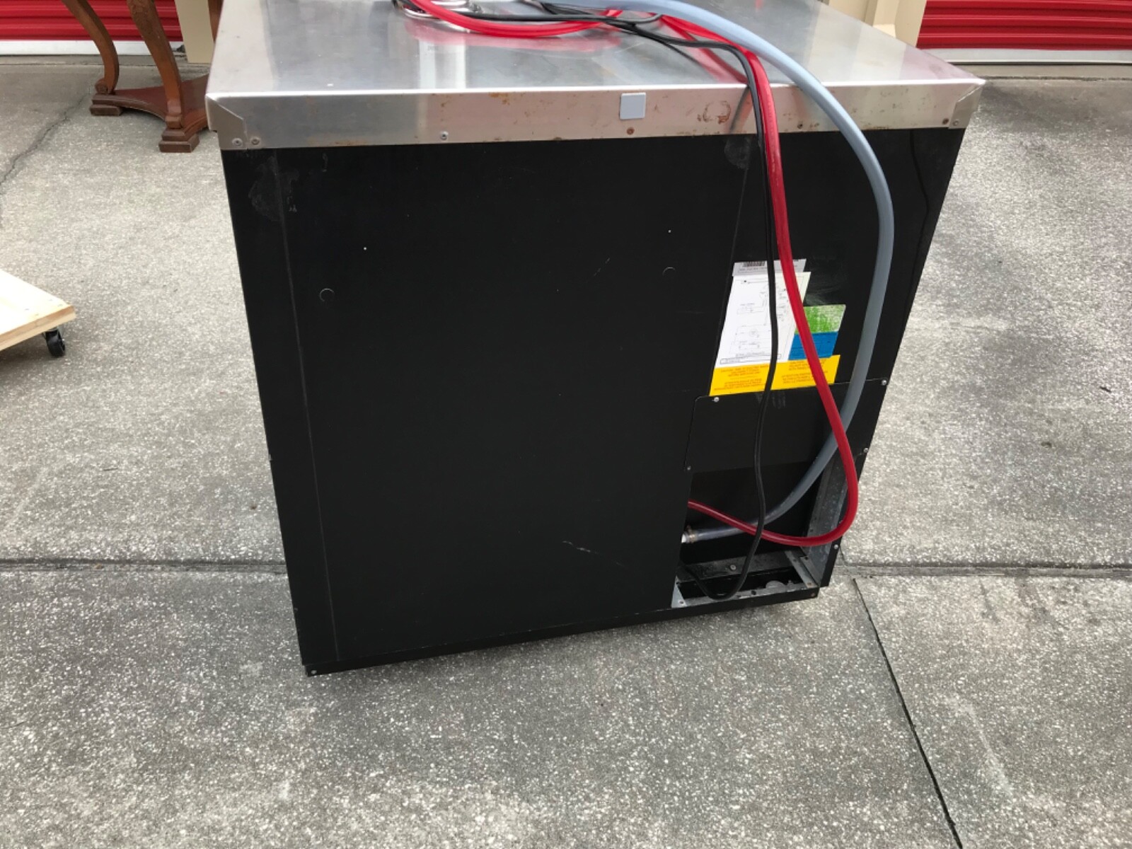 Fagor Refrigeration FDD-36N-N 36” Stainless Steel Flat Top Draft Beer Cooler