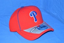 NEW NWT PHILADELPHIA PHILLIES FLEX NEW ERA 3930 RED BASEBALL CAP HAT YOUTH