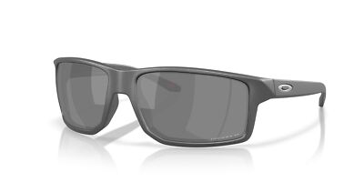 Oakley Gibston XL Steel/Prizm Black Polarized Men's Sunglasses OO9470-0262