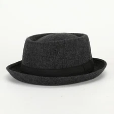 Classic Pork Pie Bowler Hats Panama Flat Fedora Jazz Cap Unisex Heisenberg Style