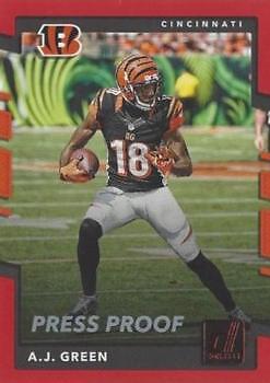 2017 Donruss #20 A.J. Green Press Proof Red NM