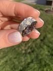 New $ 7 700. Nouvelle Bague 18k White Gold, Diamond And Enamel Ring Sz 7 — photo 3