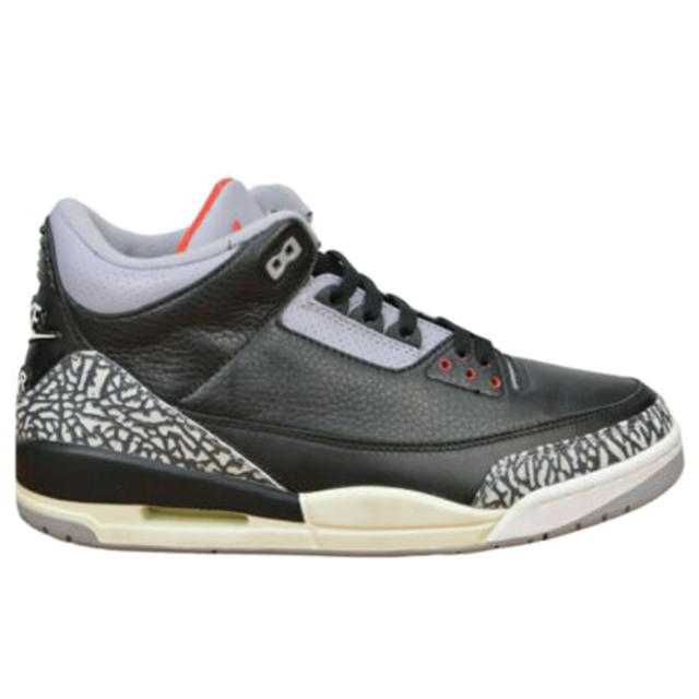 Jordan 3 Retro 2001 Black Cement