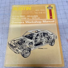 Austin Allegro 1100 and 1300 1973-82 Owner's Workshop Haynes Manual 164