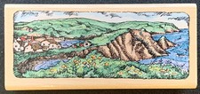 Stampendous Hope Cove View Rubber Stamp