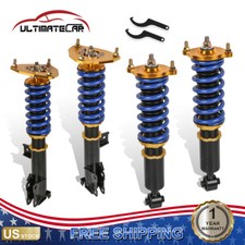 4pcs Full Coilovers Shock Absorber Struts For 00-05 Mitsubishi Eclipse D53ad52a