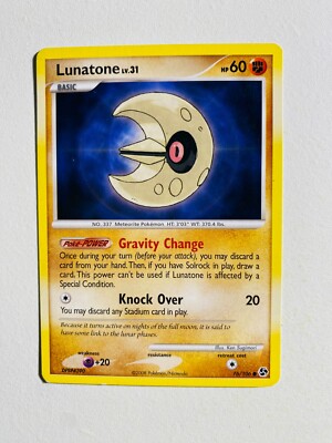 lunatone pokemon card value Lunatone 62/159